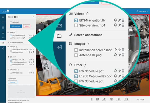 Review and verify completed remote inspection evidence